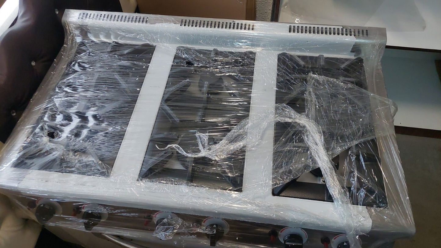 Професионална печка с фурна на газ